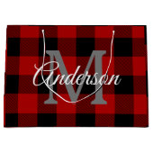 Red Buffalo Play | Persoonlijk Initiaal | Cadeau Groot Cadeauzakje (Voorkant)