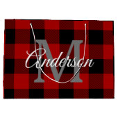 Red Buffalo Play | Persoonlijk Initiaal | Cadeau Groot Cadeauzakje (Achterkant)