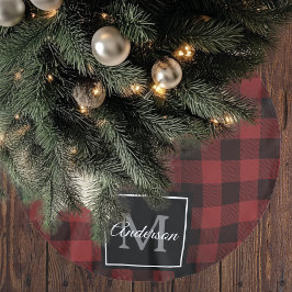 Red Buffalo Play | Persoonlijk Initiaal | Cadeau Kerstboom Rok