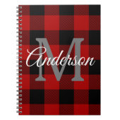 Red Buffalo Play | Persoonlijk Initiaal | Cadeau Notitieboek (Voorkant)
