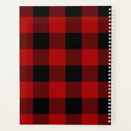 Red Buffalo Play | Persoonlijk Initiaal | Cadeau Planner (Achterkant)