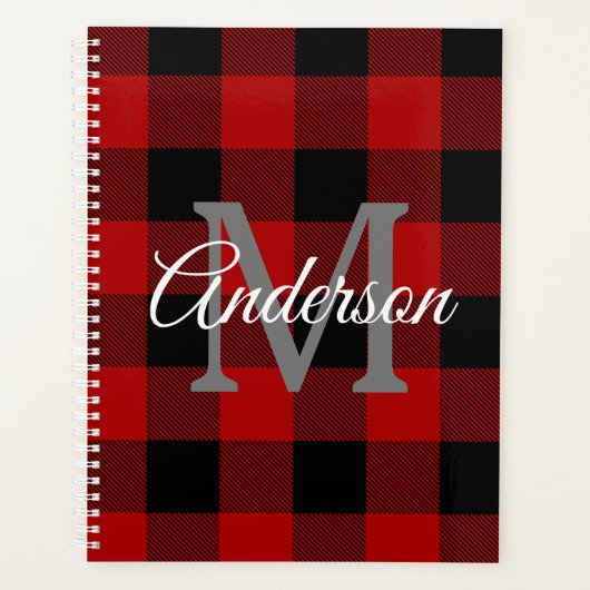 Red Buffalo Play | Persoonlijk Initiaal | Cadeau Planner (Voorkant)