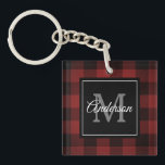 Red Buffalo Play | Persoonlijk Initiaal | Cadeau Sleutelhanger<br><div class="desc">Wikkel uw dierbaren in de warmte en charme van de klassieke Red Buffalo Plaid met een persoonlijke touch. Of het nu gaat om een verjaardag,  jubileum,  of gewoon om iemand die je belangrijk vindt te shows,  dit aanpasbare geschenk maakt zeker een blijvende indruk.</div>