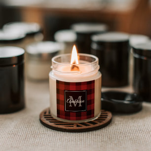 Red Buffalo Play   Persoonlijk Initiaal   Cadeau Vierkante Sticker