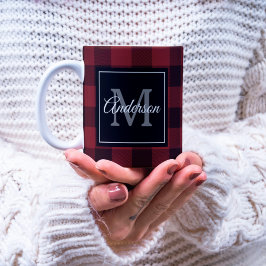 Red Buffalo Play | Persoonlijk Initiaal | CadeauMo Mok