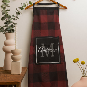 Red Buffalo Play   Persoonlijk Initiaal   Gift Apr Schort