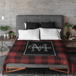 Red Buffalo Play | Persoonlijk Initiaal | Gift Fle Fleece Deken