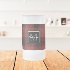 Red Buffalo Play | Persoonlijk Initiaal | Gift Fro Matglas Bierpul