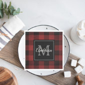 Red Buffalo Play | Persoonlijk Initiaal | Gift Nap Servet