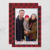 Red Buffalo Plays Feestdagenkaart (Voorkant / Achterkant)