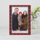 Red Buffalo Plays Feestdagenkaart (Staand voorkant)