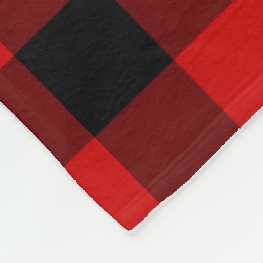 Red Buffalo Plays Fleece Deken (Hoek)