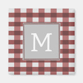 Red Buffalo Plays Monogram Magnet (Voorkant)