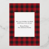 Red Buffalo Plays Prettige feestdagen Gold (Achterkant)