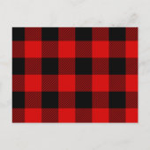 Red Buffalo  pooier Uitnodiging Briefkaart (Achterkant)