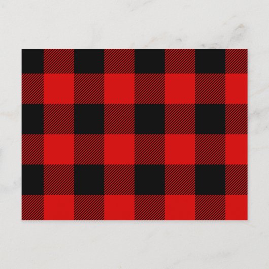 Red Buffalo pooier Uitnodiging Briefkaart (Achterkant)