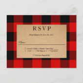 Red Buffalo pooier Uitnodiging Briefkaart (Voorkant)