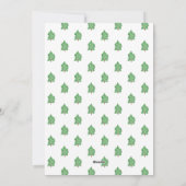 Red Buffalo Pset Bine Tree kerstfoto Feestdagenkaart (Achterkant)