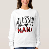 Red Buffalo Pset Blessed Nana Kerstmis. Trui (Voorkant)
