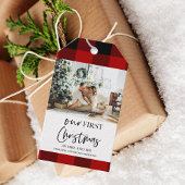 Red Buffalo Pset en onze eerste kerst Cadeaulabel