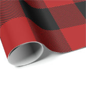 Red Buffalo Pset en vrolijk kerstfeest Cadeaupapier (Rol Hoek)