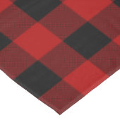 Red Buffalo Pset en vrolijk kerstfeest Tafelkleed (Gekanteld)