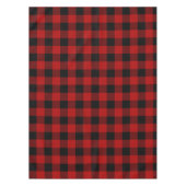 Red Buffalo Pset en vrolijk kerstfeest Tafelkleed (Voorkant)