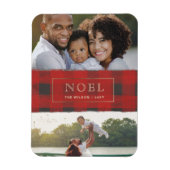Red Buffalo Pset Gold Lijst NOEL Multiple Photo Magneet (Verticaal)