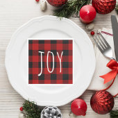 Red Buffalo Pset & Joy | Happy Holiday Servet