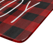 Red Buffalo Pset & Joy | Happy Holiday Snijplank (Hoek)