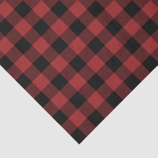 Red Buffalo Pset-kerstcadeau Tissuepapier (Detail)
