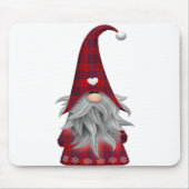 Red Buffalo Pset-kerstfeest Gnome Muismat (Voorkant)