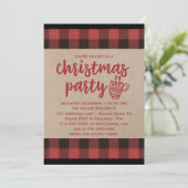 Red Buffalo Pset-kerstfeest Kaart (Staand voorkant)