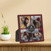 Red Buffalo Pset Lumberjack Family Photo Collage