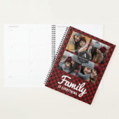 Red Buffalo Pset Lumberjack Family Photo Collage Planner (Display)