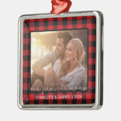 Red Buffalo Pset met onze eerste kerst Metalen Ornament (Links)