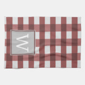 Red Buffalo Pset Monogram Towel Theedoek (Horizontaal)