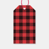 Red Buffalo pset| Niet openen tot 25 december Cadeaulabel (Achterkant)