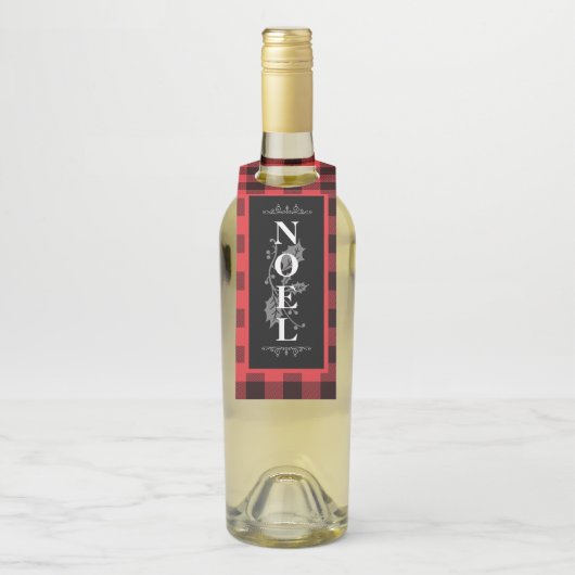 Red Buffalo Pset NOEL Kerstmis Flessenhanger (Op fles)