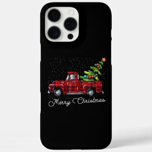 Red Buffalo Pset Pickup Truck met Boom Merry Chr iPhone 16 Pro Max Hoesje