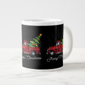 Red Buffalo Pset Pickup Truck met Boom Merry Chr Grote Koffiekop (Voorkant rechts)