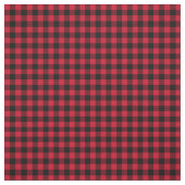 Red Buffalo Pset, Rode Flannel Stof (Swatch)