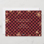 Red Buffalo Pset Sparkly met kerstkaarten Feestdagenkaart (Achterkant)