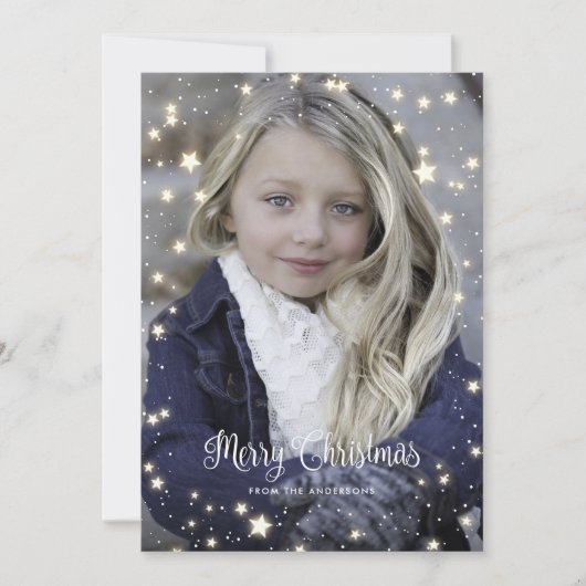 Red Buffalo Pset Stars met kerstkaarten Feestdagenkaart (Voorkant)