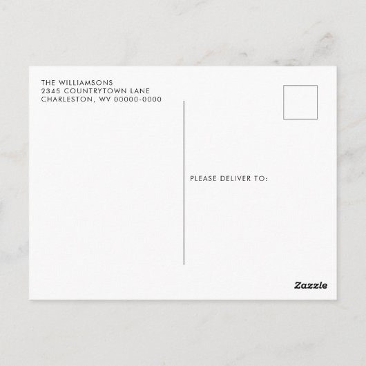 Red Buffalo Pset Truck Briefkaart (Achterkant)