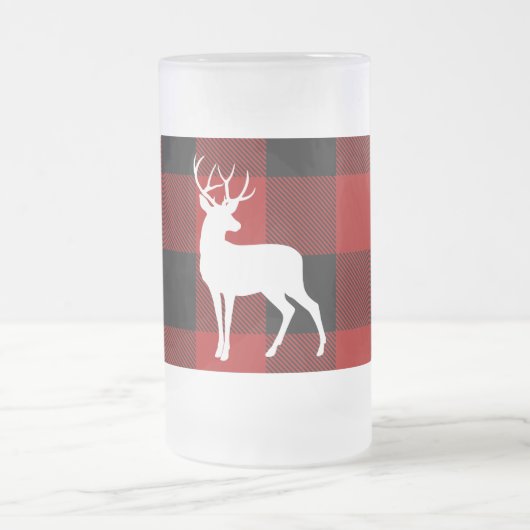 Red Buffalo Pset & White Deer Matglas Bierpul (Center)