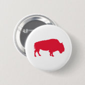 Red Buffalo Ronde Button 5,7 Cm (Voorkant /achterkant)