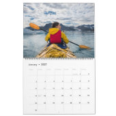 Red Buffalo speelde moderne scriptnaam foto Kalender (Jan 2027)