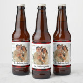 Red Buffalo spelden en persoonlijke naam en foto Bier Etiket (Flessen)