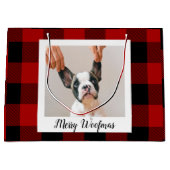 Red Buffalo-speldengoed met wiegfoto Groot Cadeauzakje (Voorkant)